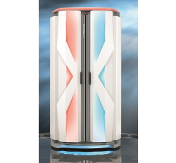 Вертикальный гибридный солярий "Ergoline Sunrise Hybrid Light LED 7200 (48 ламп по 180W)"