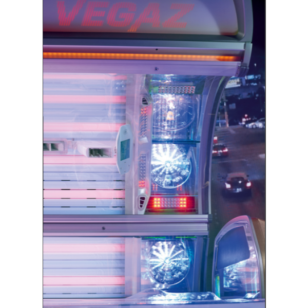 Горизонтальный солярий "Luxura VEGAZ 8200 INTELLIGENT"