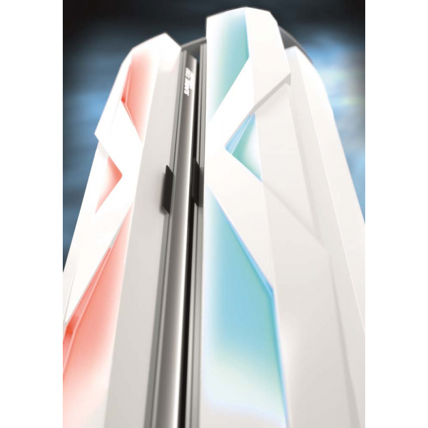 Вертикальный гибридный солярий "Ergoline Sunrise Hybrid Light LED 7200 (48 ламп по 180W)"