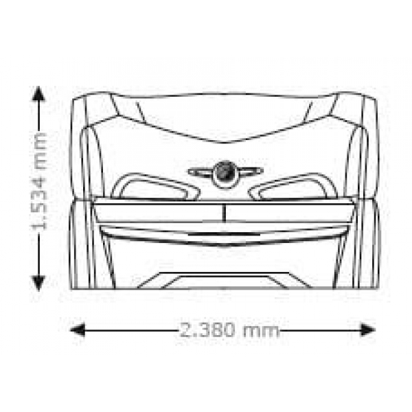 Горизонтальный коллариум "MegaSun Mon Amie Deluxe I"